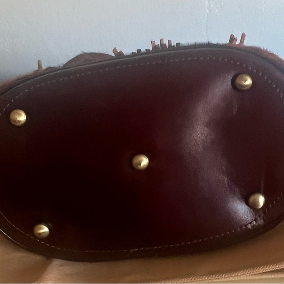 Patricia Nash Leather and Nubuck Bucket purse - Picture 2 of 8